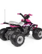 PEG-PEREGO ATV pentru copii Peg Perego Corral T-Rex 330W 12V Roz Negru