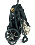 PEG-PEREGO Carucior 3 in 1 Peg Perego Book Lounge 0 - 22 kg Graphic Gold Negru Bej i-Size