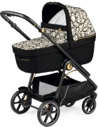 PEG-PEREGO Carucior 3 in 1 Peg Perego Veloce Lounge 0 - 22 kg Graphic Gold negru bej i-Size