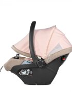 PEG-PEREGO Carucior 3 in 1 Peg Perego Veloce Lounge 0 - 22 kg Mon Amour bej roz i-Size