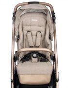 PEG-PEREGO Carucior 3 in 1 Peg Perego Veloce Lounge 0 - 22 kg Mon Amour bej roz i-Size