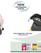 PEG-PEREGO Carucior 3 in 1 Peg Perego Veloce SLK 0 - 22 kg Mon Amour bej roz i-Size