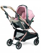 PEG-PEREGO Carucior 3 in 1 Peg Perego Vivace Lounge 0 - 22 kg Mon Amour bej roz i-Size