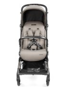 PEG-PEREGO Carucior copii Peg Perego Volo ultracompact 0 - 22 kg cu spatar si suport pentru picioare reglabile frana centralizata bara frontala detasabila si geanta transport inclusa 5.4 kg Misty Beige