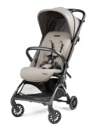 PEG-PEREGO Carucior copii Peg Perego Volo ultracompact 0 - 22 kg cu spatar si suport pentru picioare reglabile frana centralizata bara frontala detasabila si geanta transport inclusa 5.4 kg Misty Beige