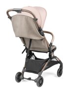 PEG-PEREGO Carucior copii Peg Perego Volo ultracompact 0 - 22 kg cu spatar si suport pentru picioare reglabile frana centralizata bara frontala detasabila si geanta transport inclusa 5.4 kg Mon Amour Bej Roz