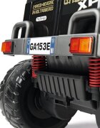 PEG-PEREGO Masina electrica pentru copii Peg Perego Gaucho XP 24V negrumaro cu radio lumini led schimbator viteza amortizoare scaun reglabil centura de siguranta