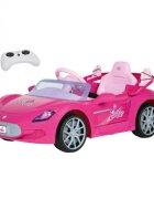 PEG-PEREGO Masinuta electrica pentru copii Peg Perego Barbie cu telecomanda lumini Led radio cu muzica viteza 3 kmh 2 motoare de 30W
