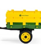 PEG-PEREGO Remorca pentru Kart Peg Perego John Deere 3 ani+ verde galben