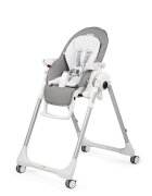 PEG-PEREGO Scaun de masa 2 in 1 Peg Perego Prima Pappa Zero Follow Me Plus 0-15 kg Gri Ice