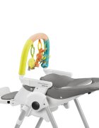 PEG-PEREGO Scaun de masa 2 in 1 Peg Perego Prima Pappa Zero Follow Me Plus 0-15 kg Gri Ice