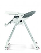 PEG-PEREGO Scaun de masa 2 in 1 Peg Perego Prima Pappa Zero Follow Me WonderGrey 0 - 15 kg