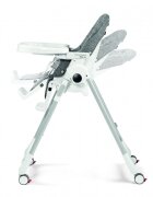 PEG-PEREGO Scaun de masa 2 in 1 Peg Perego Prima Pappa Zero Follow Me WonderGrey 0 - 15 kg