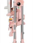 PEG-PEREGO Scaun de masa 2 in 1 prima Pappa Zero Follow Me 0-15 kg super girl multicolor Peg Perego