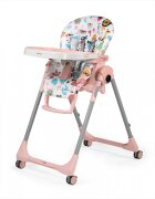 PEG-PEREGO Scaun de masa 2 in 1 prima Pappa Zero Follow Me 0-15 kg super girl multicolor Peg Perego