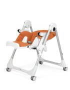 PEG-PEREGO Scaun de masa 2 in 1 prima Pappa Zero Follow Me 0-15 Kg wonder orange portocaliu Peg Perego