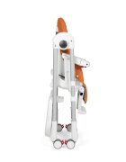 PEG-PEREGO Scaun de masa 2 in 1 prima Pappa Zero Follow Me 0-15 Kg wonder orange portocaliu Peg Perego