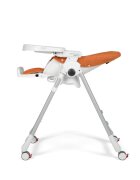 PEG-PEREGO Scaun de masa 2 in 1 prima Pappa Zero Follow Me 0-15 Kg wonder orange portocaliu Peg Perego