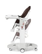 PEG-PEREGO Scaun de masa 3 in 1 Peg Perego Tatamia Follow Me 0-15 Kg Cacao Maro