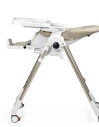 PEG-PEREGO Scaun de masa Peg Perego 2 in 1 Prima Pappa Zero Follow Me Astral Bej