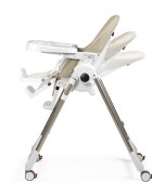 PEG-PEREGO Scaun de masa Peg Perego 2 in 1 Prima Pappa Zero Follow Me Astral Bej