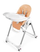 PEG-PEREGO Scaun de masa Peg Perego 2 in 1 Prima Pappa Zero Follow Me Peach Portocaliu