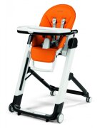 PEG-PEREGO Scaun de masa Peg Perego Siesta 2 in 1 Follow Me Arancia