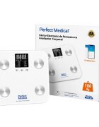 PERFECT MEDICAL Cantar digital inteligent Smart PM-48 cu bluetooth sticla securizata suprafata antiderapanta si 4 senzori de inalta precizie