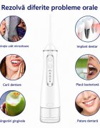 PERFECT MEDICAL Dus bucal portabil PM-51W cu 4 moduri de curatare rezervor 320 ml si presiune 30-120 PSI