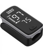 PERFECT MEDICAL Pulsoximetru de deget monitorizare Sp O2 si puls negru