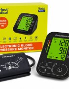 PERFECT MEDICAL Tensiometru de brat PM-53 cu senzori de inalta precizie manseta 22-36 cm functie vocala in limba romana ecran iluminat detectare aritmie si AFib memorie 2 x 199