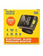 PERFECT MEDICAL Tensiometru de incheietura PM-52 cu senzori de inalta precizie manseta 135-215 cm functie vocala in limba romana detectare aritmie memorie 2 x 199