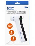 PERFECT MEDICAL Termometru 4 in 1 pentru copii cu infrarosu si fara contact