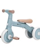 Petite&Mars Bicicletatricicleta pentru copii PetiteMars Bingo Albastru 3 in 1 multifunctionala cu pedale detasabile ghidon directionabil sa reglabila pe inaltime 2.3 kg greutate admisa 25 kg 12-36 luni