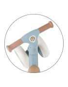 Petite&Mars Bicicletatricicleta pentru copii PetiteMars Bingo Albastru 3 in 1 multifunctionala cu pedale detasabile ghidon directionabil sa reglabila pe inaltime 2.3 kg greutate admisa 25 kg 12-36 luni