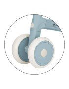 Petite&Mars Bicicletatricicleta pentru copii PetiteMars Bingo Albastru 3 in 1 multifunctionala cu pedale detasabile ghidon directionabil sa reglabila pe inaltime 2.3 kg greutate admisa 25 kg 12-36 luni