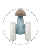 Petite&Mars Bicicletatricicleta pentru copii PetiteMars Bingo Albastru 3 in 1 multifunctionala cu pedale detasabile ghidon directionabil sa reglabila pe inaltime 2.3 kg greutate admisa 25 kg 12-36 luni