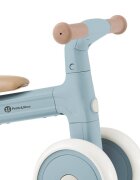 Petite&Mars Bicicletatricicleta pentru copii PetiteMars Bingo Albastru 3 in 1 multifunctionala cu pedale detasabile ghidon directionabil sa reglabila pe inaltime 2.3 kg greutate admisa 25 kg 12-36 luni