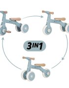 Petite&Mars Bicicletatricicleta pentru copii PetiteMars Bingo Albastru 3 in 1 multifunctionala cu pedale detasabile ghidon directionabil sa reglabila pe inaltime 2.3 kg greutate admisa 25 kg 12-36 luni