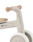 Petite&Mars Bicicletatricicleta pentru copii PetiteMars Bingo Bej 3 in 1 multifunctionala cu pedale detasabile ghidon directionabil sa reglabila pe inaltime 2.3 kg greutate admisa 25 kg 12-36 luni