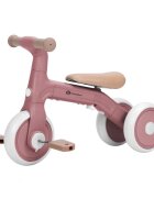 Petite&Mars Bicicletatricicleta pentru copii PetiteMars Bingo Roz 3 in 1 multifunctionala cu pedale detasabile ghidon directionabil sa reglabila pe inaltime 2.3 kg greutate admisa 25 kg 12-36 luni