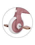 Petite&Mars Bicicletatricicleta pentru copii PetiteMars Bingo Roz 3 in 1 multifunctionala cu pedale detasabile ghidon directionabil sa reglabila pe inaltime 2.3 kg greutate admisa 25 kg 12-36 luni