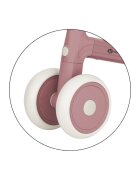 Petite&Mars Bicicletatricicleta pentru copii PetiteMars Bingo Roz 3 in 1 multifunctionala cu pedale detasabile ghidon directionabil sa reglabila pe inaltime 2.3 kg greutate admisa 25 kg 12-36 luni