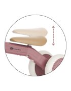 Petite&Mars Bicicletatricicleta pentru copii PetiteMars Bingo Roz 3 in 1 multifunctionala cu pedale detasabile ghidon directionabil sa reglabila pe inaltime 2.3 kg greutate admisa 25 kg 12-36 luni