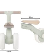 Petite&Mars Bicicletatricicleta pentru copii PetiteMars Bingo Roz 3 in 1 multifunctionala cu pedale detasabile ghidon directionabil sa reglabila pe inaltime 2.3 kg greutate admisa 25 kg 12-36 luni