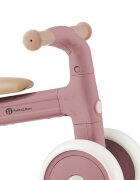Petite&Mars Bicicletatricicleta pentru copii PetiteMars Bingo Roz 3 in 1 multifunctionala cu pedale detasabile ghidon directionabil sa reglabila pe inaltime 2.3 kg greutate admisa 25 kg 12-36 luni