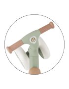 Petite&Mars Bicicletatricicleta pentru copii PetiteMars Bingo Verde 3 in 1 multifunctionala cu pedale detasabile ghidon directionabil sa reglabila pe inaltime 2.3 kg greutate admisa 25 kg 12-36 luni