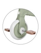 Petite&Mars Bicicletatricicleta pentru copii PetiteMars Bingo Verde 3 in 1 multifunctionala cu pedale detasabile ghidon directionabil sa reglabila pe inaltime 2.3 kg greutate admisa 25 kg 12-36 luni