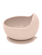 Petite&Mars Bol din silicon PetiteMars fara BPA cu ventuza TakeMatch 6 luni+ bej