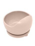 Petite&Mars Bol din silicon PetiteMars fara BPA cu ventuza TakeMatch 6 luni+ bej